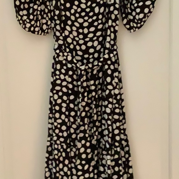 Ann Taylor Polka Dot Maxi Dress- XS - Picture 3 of 7